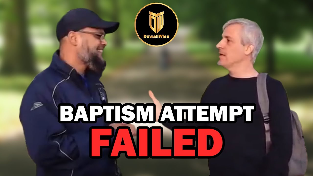 Christian Tries To Baptize Muslim But Gets His Belief Crashed To Pieces | Hashim | Speakers Corner