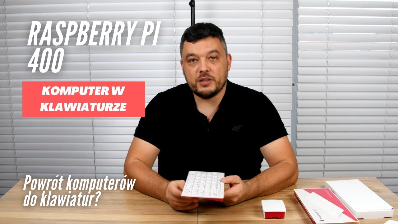 Raspberry Pi 400 - Komputer w klawiaturze. Podkręcone Raspberry PI 4