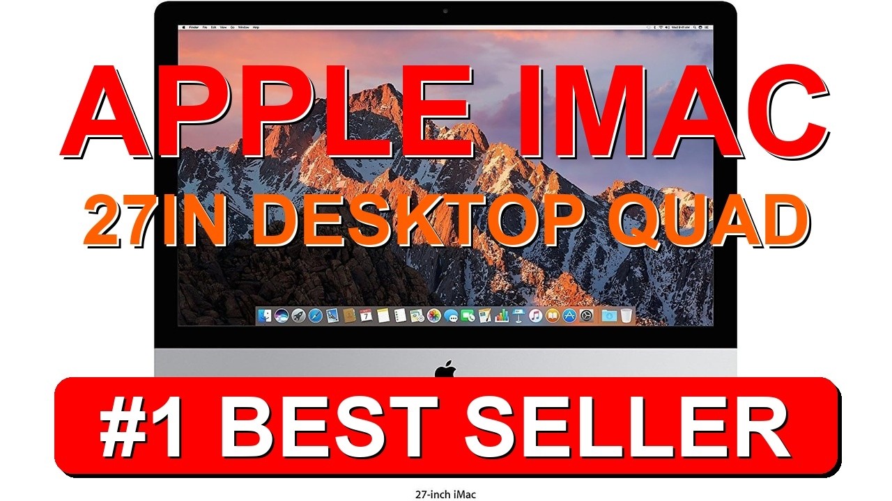Apple iMac 27in Desktop Quad Core 4.0GHz i7 5K Retina 32GB Memory - B075G8YBL3