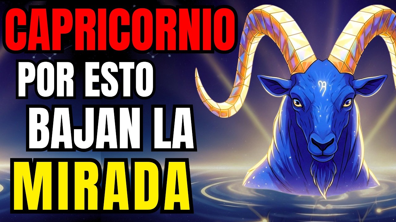 As&iacute; INTIMIDA CAPRICORNIO sin decir una palabra ♑💥 No es solo PRESENCIA