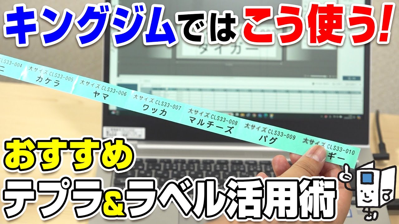 【「テプラ」マスターが教える！】おすすめ「テプラ」＆「テプラ」活用法のご紹介！ラベルプリンターでできる♪整理収納術や業務効率化へのおすすめ活用術を解説｜ラベルライター｜SR5900P｜キングジム