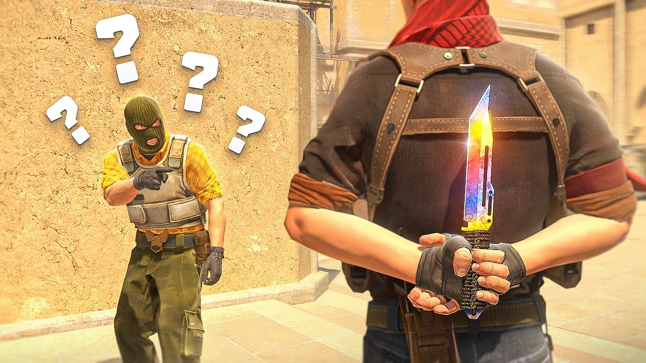 Joguei numa CONTA DE POBRE SEM SKIN e DEI UMA FACA p/ a 1ª PESSOA que me RECONHECESSE NA PARTIDA