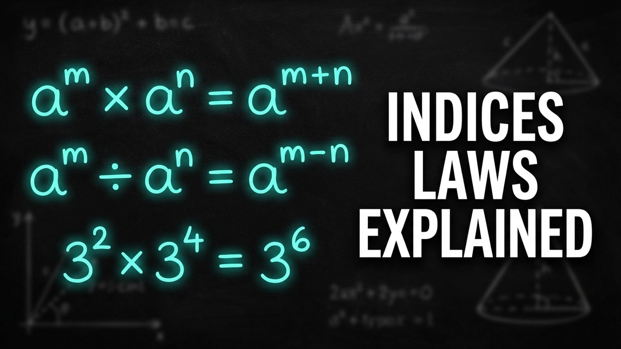Introduction To Indices  Laws of Indices Explained