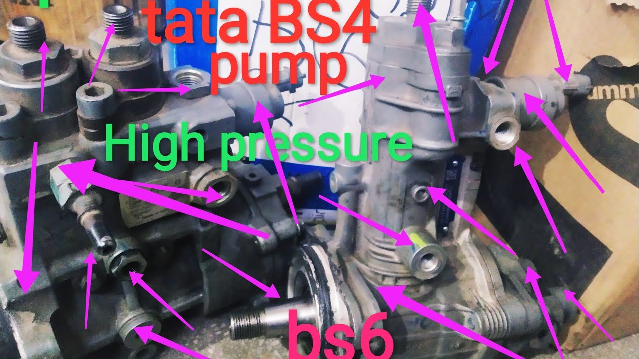 tata bs4 pump fitting || tata bs4 pump timing || tata bs6 pump || tata umbrella pump || bs6 truck