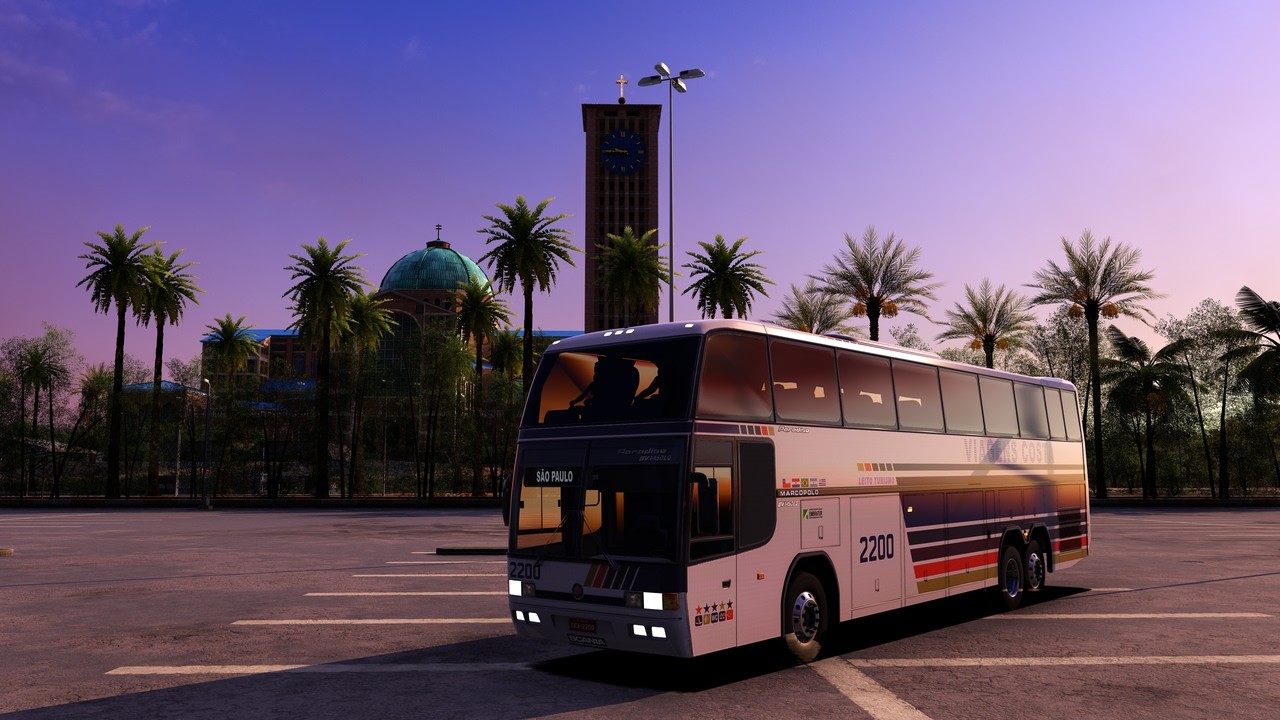 Chegando em aparecida do norte,mod bus!