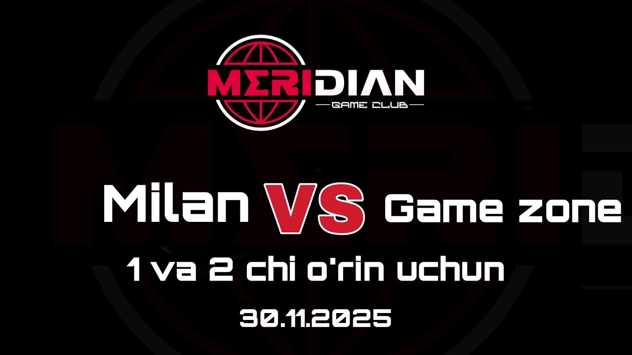 Meridian Game Club |Turnir| CS2 | LIVE | 30.11.25