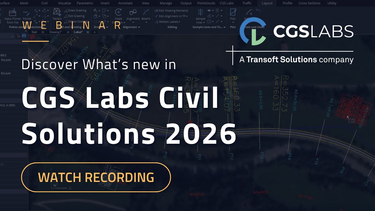 Discover What's New in CGS LABS Civil Solutions 2026