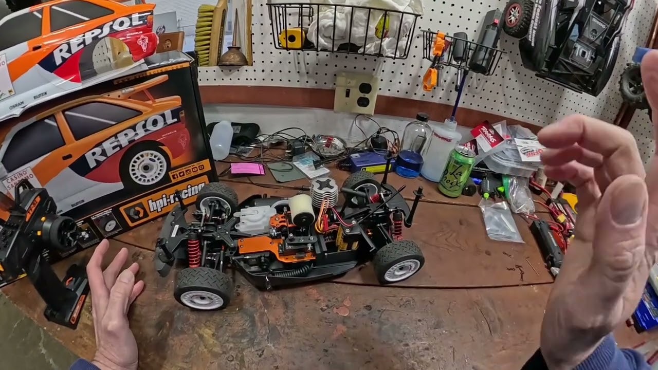 Nitro Rally Time. HPI WR8 Nitro 