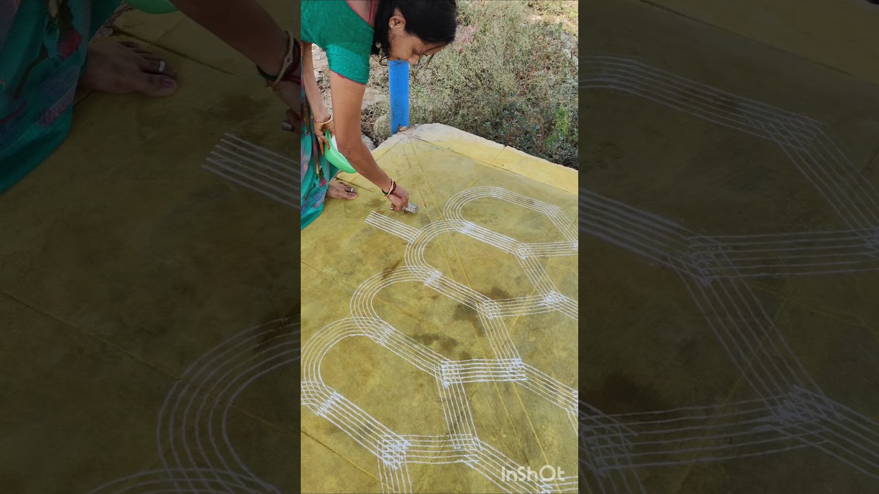 Sankranti muggulu simple muggulu Ratham muggu #rangoli #muggulu #shorts #ytstudio