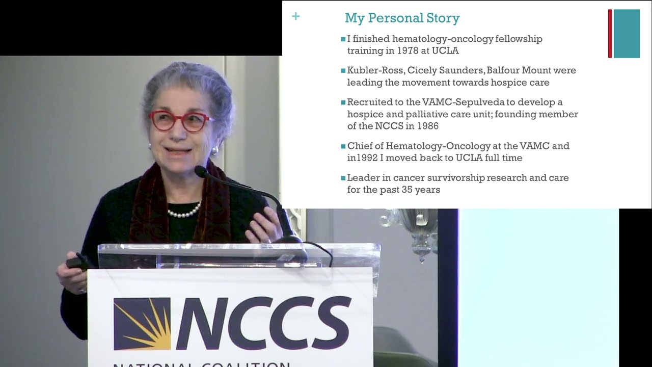 Patricia Ganz, MD - Palliative Care is Survivorship Medicine Lecture