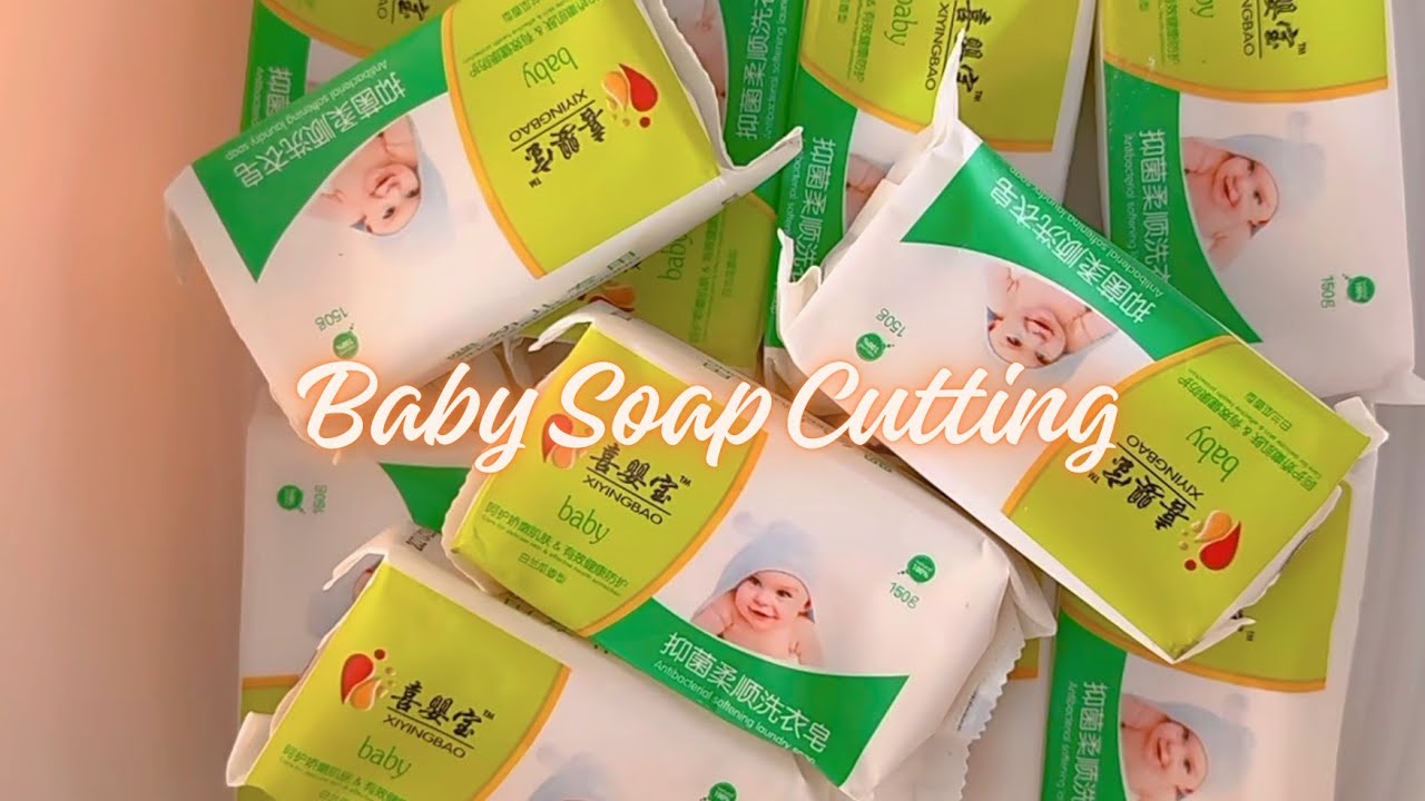 ASMR Soap | Asmr Soap Cutting | Satisfying video #asmrsoap #soap #asmr #babysoaps #asmrsoapcutting