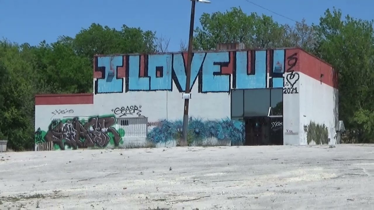 Exploring the former adult theatre New Video II again.