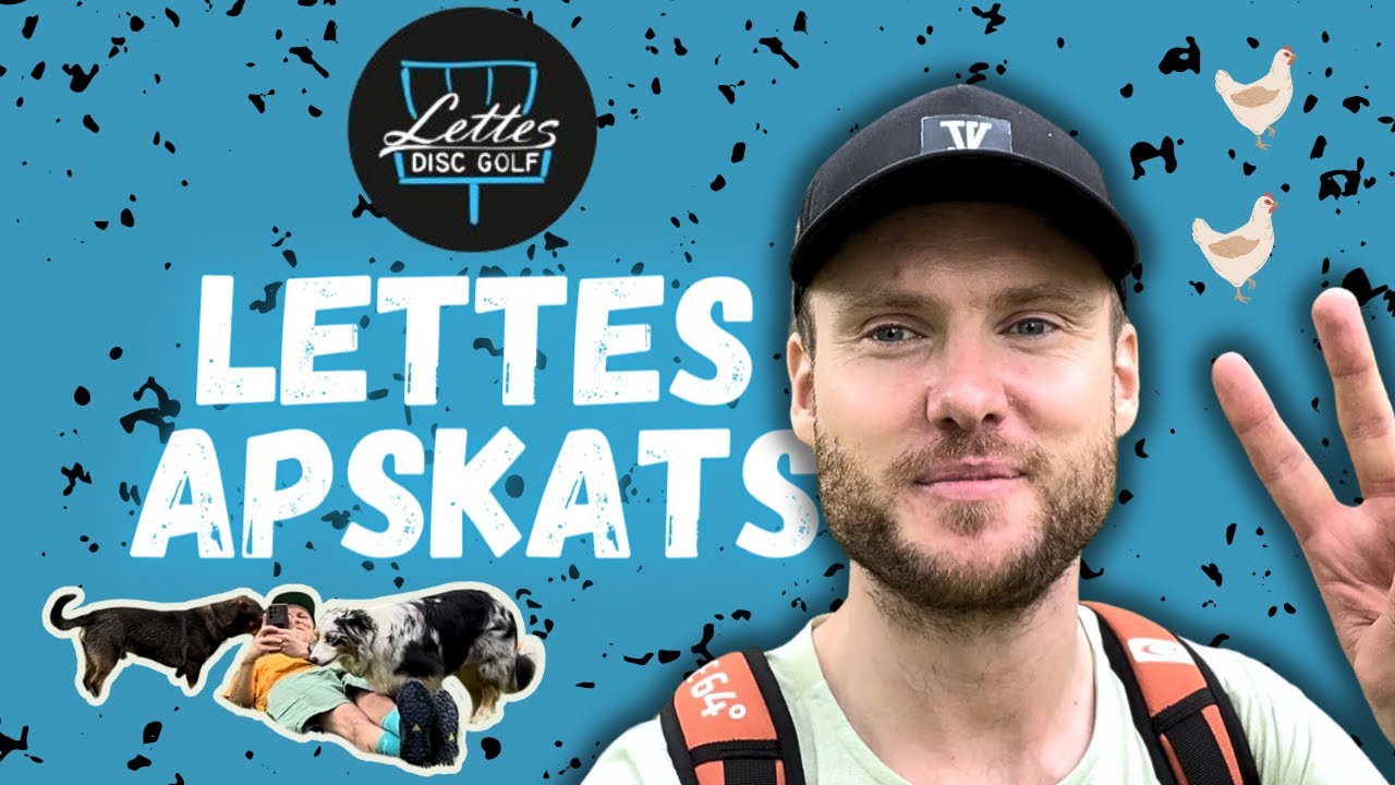 Lettes Disku Golfa Trases Apskats | 4K