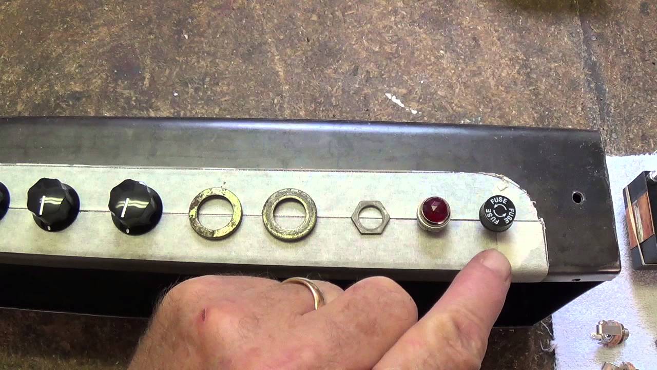 How to Scratch-Build a Vintage Amp, Part 6:  Cabinet Construction and Machining of Chassis