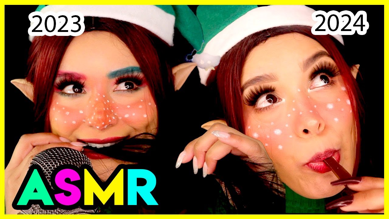 ‼️ RECOPILACIÓN 50min 🧝‍♀️ La historia de La ELFA 🎅 q/está OBSESIONADA CONTIGO I Ges ASMR