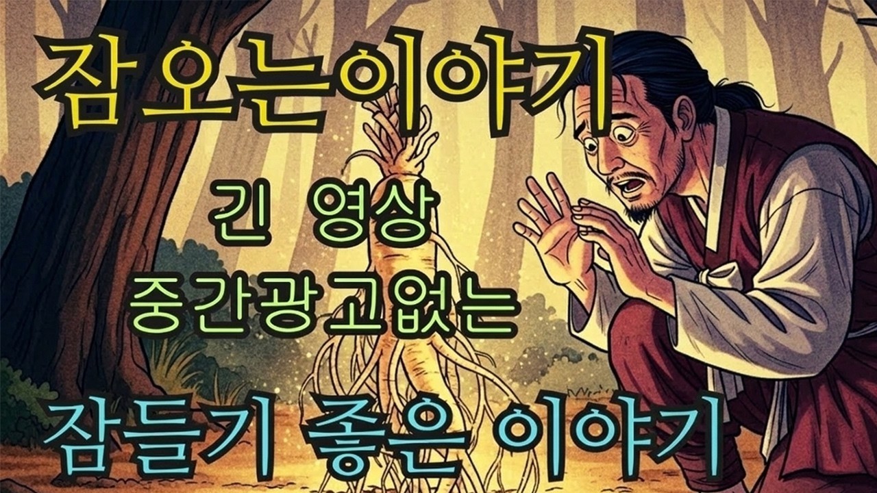 수면영상 🌙 한국 전래동화 모음  산삼과 주술 인형의 비밀부터 노리개의 약속까지   잠오는이야기   중간광고없는
