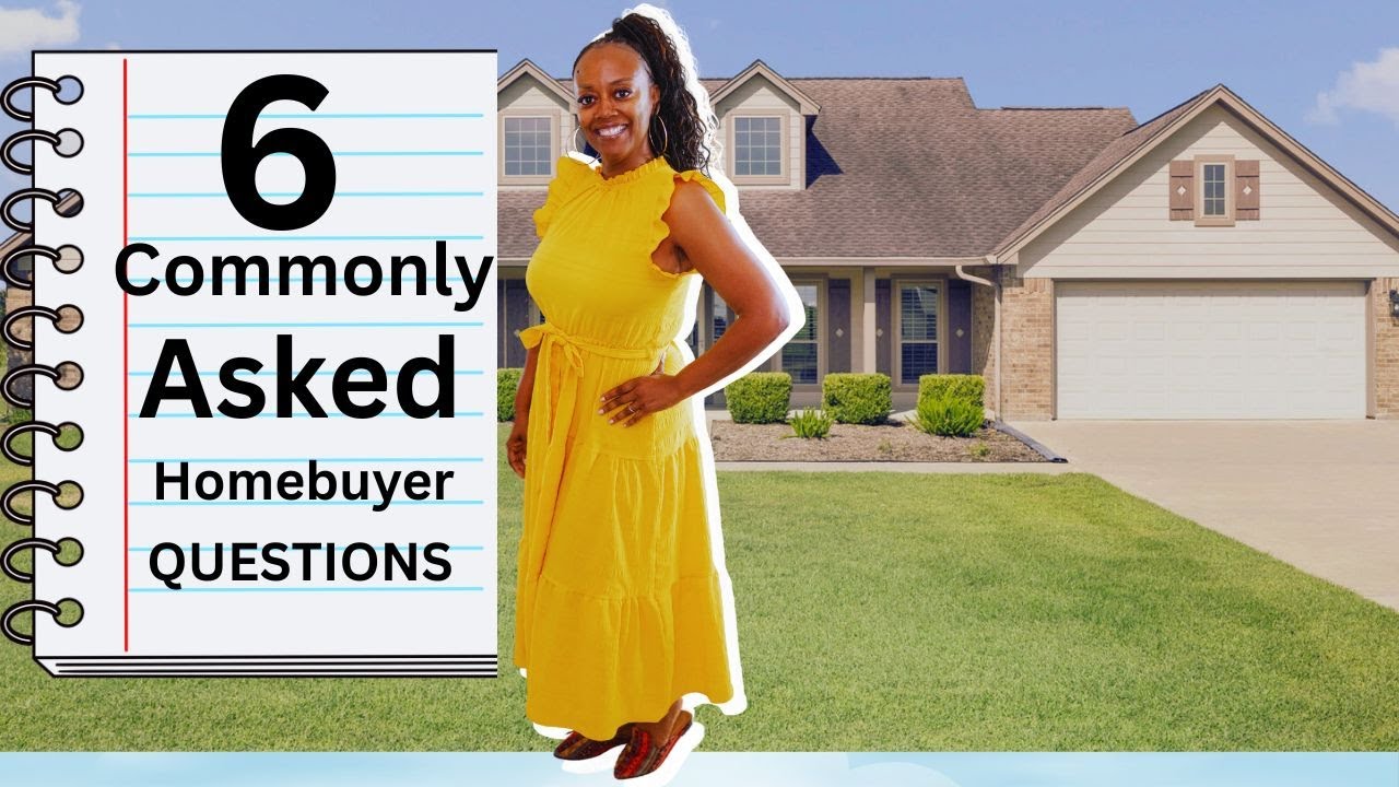 6 Home Buyer Questions (Answered by a Realtor!)
