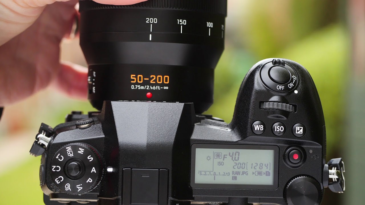 Leica DG Vario-Elmarit 50-200mm f/2.8-4 ASPH Power OIS aperture progress