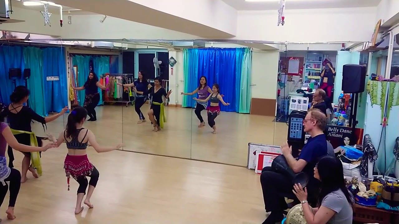 Henkish Tabla Drum Solo Live Drumming by Rob Rushton | JacQueline Kwok & students