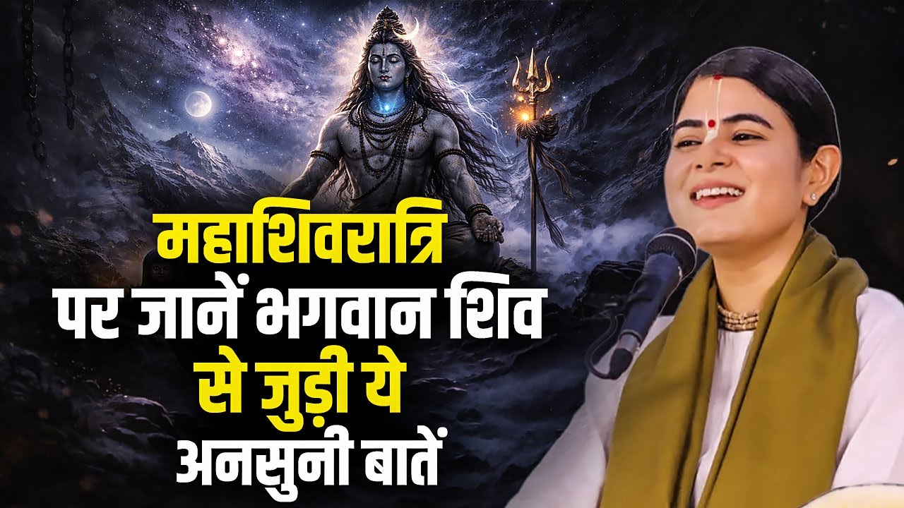 महाशिवरात्रि पर जानें भगवान शिव से जुड़ी ये अनसुनी बातें | देवी चित्रलेखा जी | Sadhna Tv