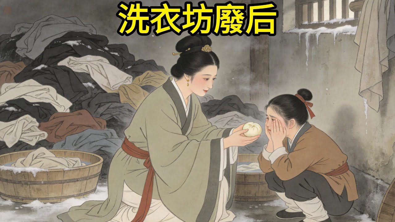 廢後被貶洗衣坊，收留個被欺負的丫頭。誰料丫頭過目不忘，竟將後宮帳本理得清清楚楚，還揪出了貪汙國庫的寵妃娘家，皇帝瞬間震怒誅寵妃九族！#民間故事 #故事頻道 #感人故事 #感人故事 #情感