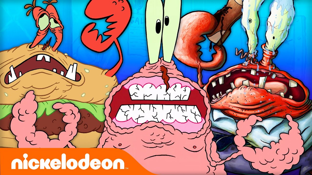 Mr. Krabs' KRUSTIEST Moments 🦀 | SpongeBob | Nicktoons