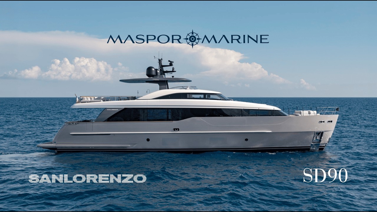 Sanlorenzo SL90: Lujo Italiano de 90 Pies que Redefine el Yachting | Maspor Marine