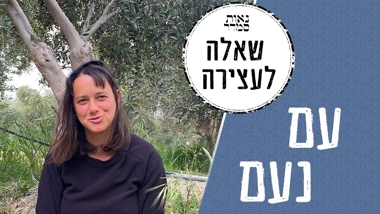 שאלה לעצירה - נעם | נאות סמדר | Neot Semadar איך מתעניינים בחיים שלי?