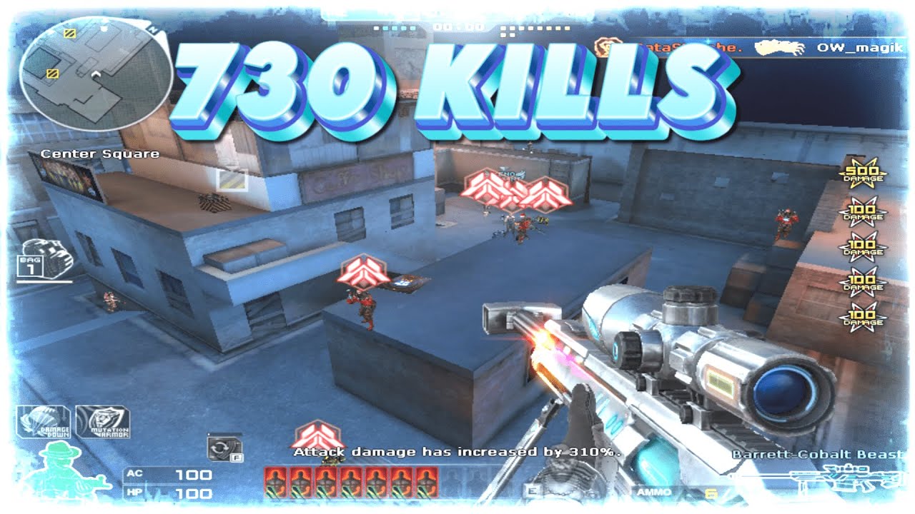 CrossFire West: Barrett-Cobalt Beast - Hero Mode X Gameplay
