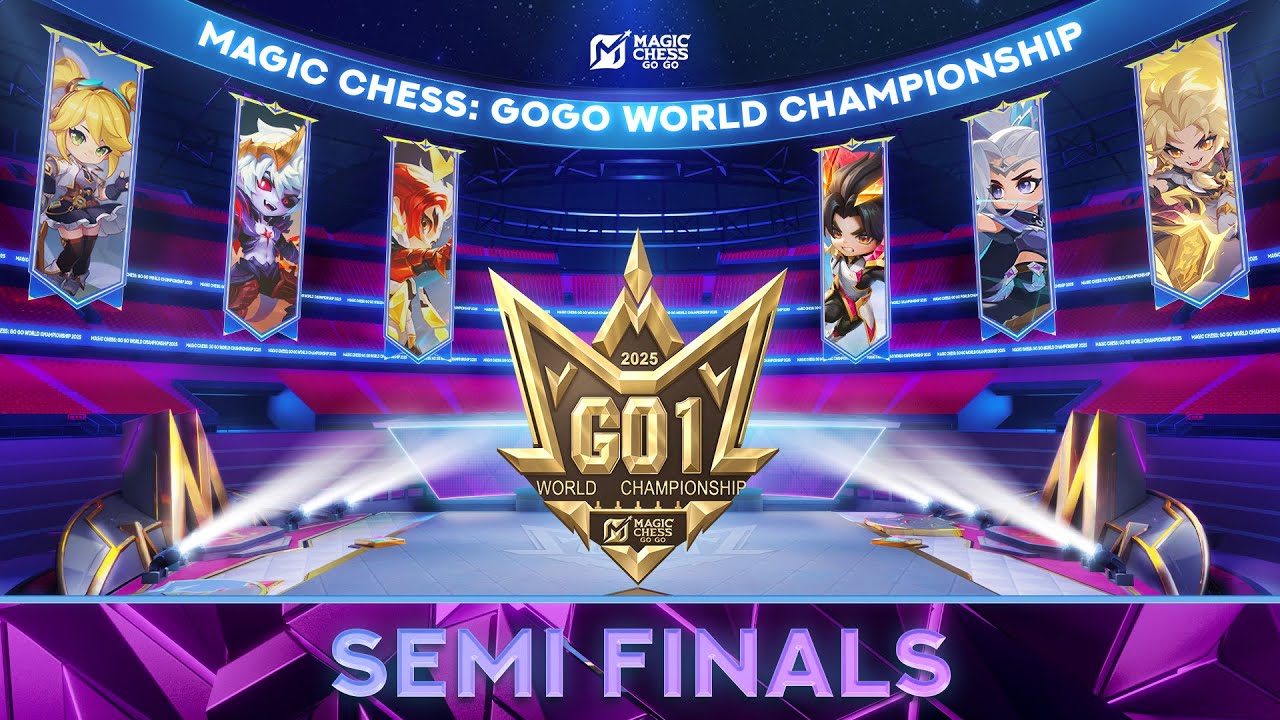 🔴LIVE | Magic Chess: Go Go World Championship Semi Finals | GO1 Semi Finals | ID Stream