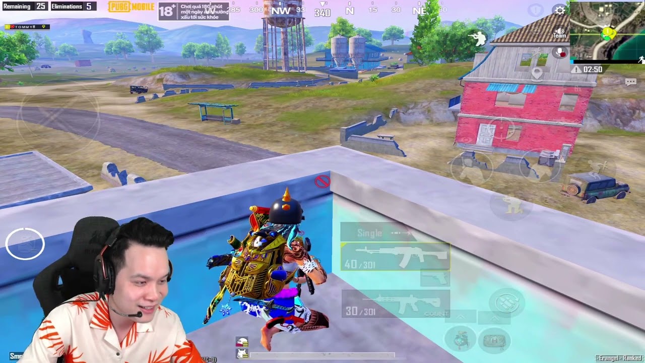 Bộ Bim | EM BỘ CHO ĐỐI THỦ NÉM HẾT NADE - BO THU THÌ CŨNG CHẠY BO THÔI | PUBG Mobile