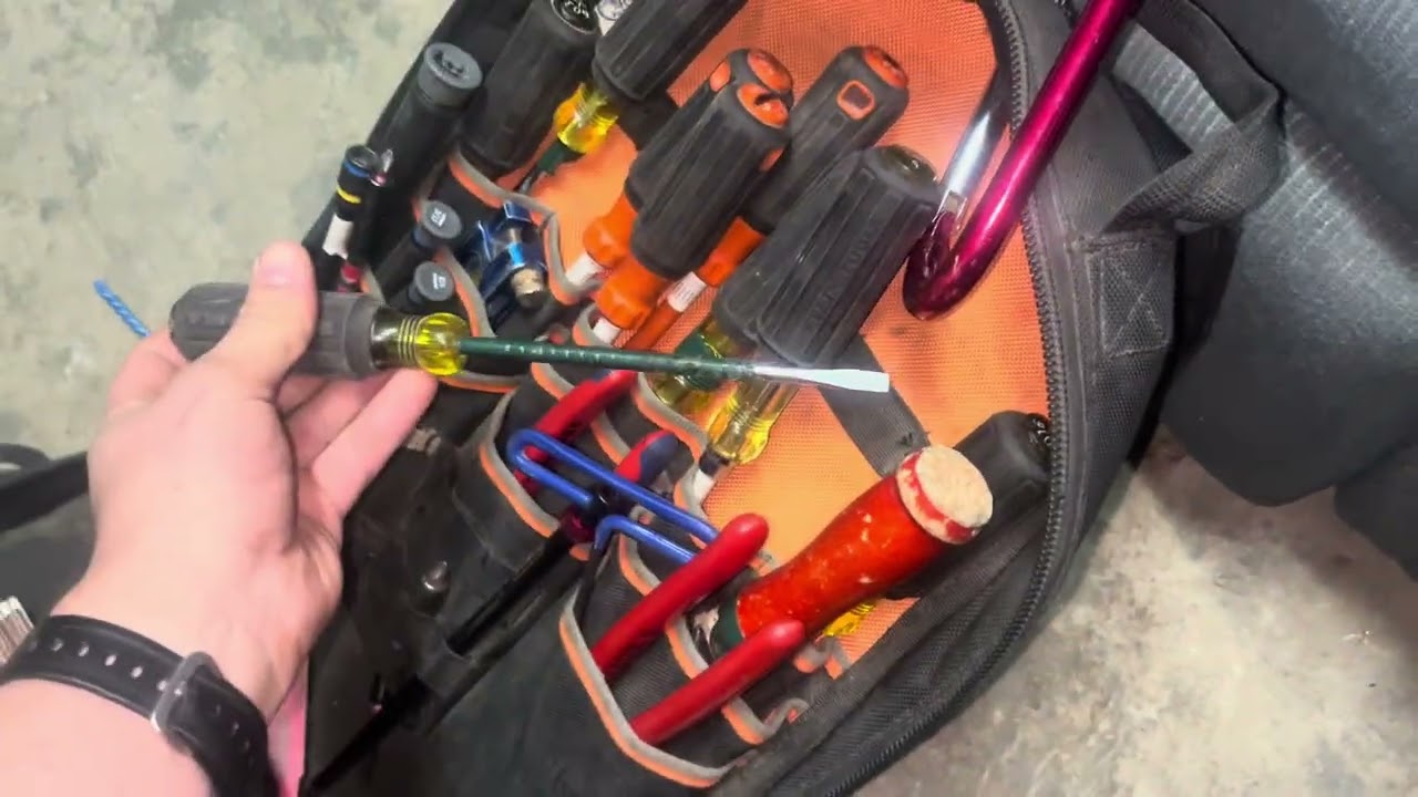 Industrial/commercial electrician tool kit