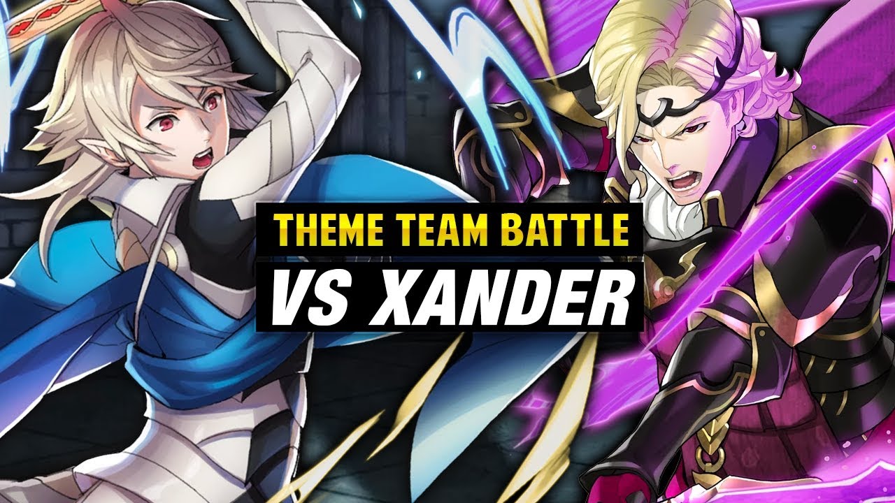 INFERNAL Xander GHB Vs. Corrin & Hoshidan Royals - Fire Emblem Heroes Theme Team Battle