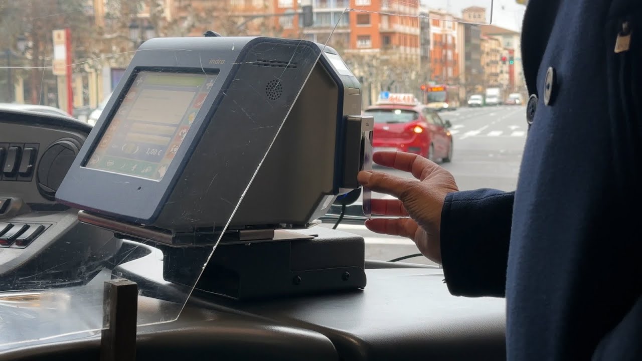 Los autobuses urbanos de Logroño incorporan el pago con tarjeta