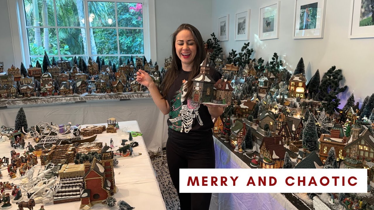 Design my Christmas Village With Me (Part 1) - Dickens Village Series