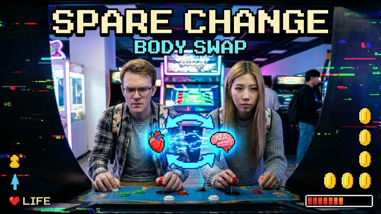 👾 SPARE CHANGE 👾 | What happens when you transform into a woman at the arcade? | Body Swap