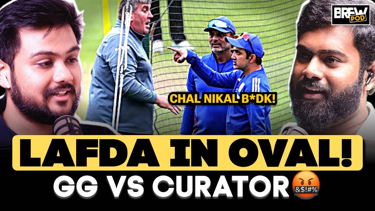India's GAME-PLAN for the Oval Test ✅ | Heated Exchange b/w Gambhir and Pitch Curator, Decoded!
