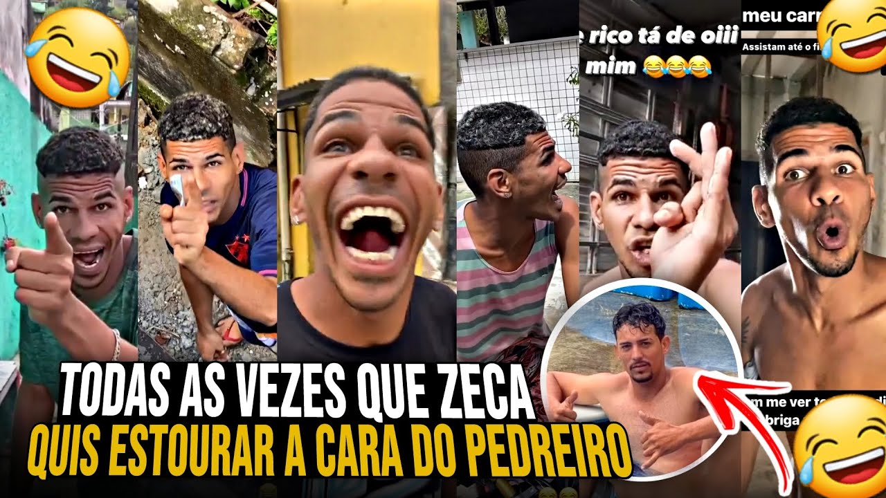 Todas as Vezes que Zeca Quis estourar a cara do Pedreiro N0iado 🤣