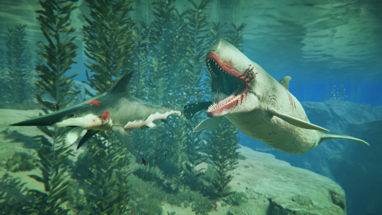 Um Livyatan imenso emergiu, o terror dominou o Helicoprion | Path of Titans