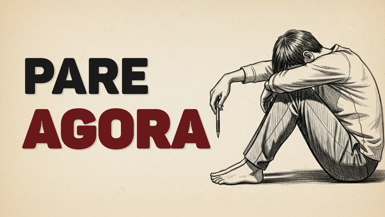 O DESCANSO Começa Quando Você PARA de Tentar se Salvar | Rascunhos do Coração