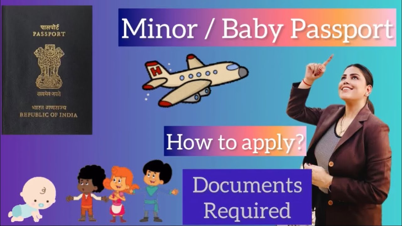Apply Minor or Baby Passport || Infants Passport 