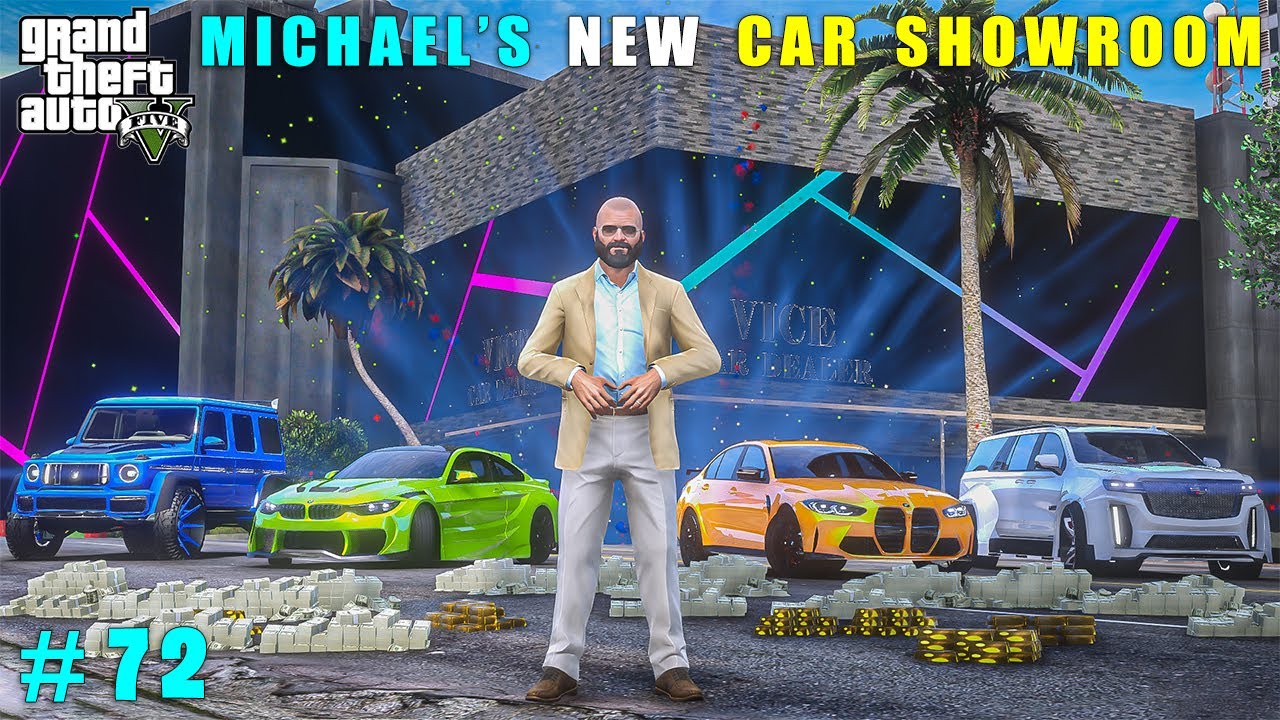 Michael&rsquo;s New Luxury Showroom In Los Santos | Gta V Gameplay