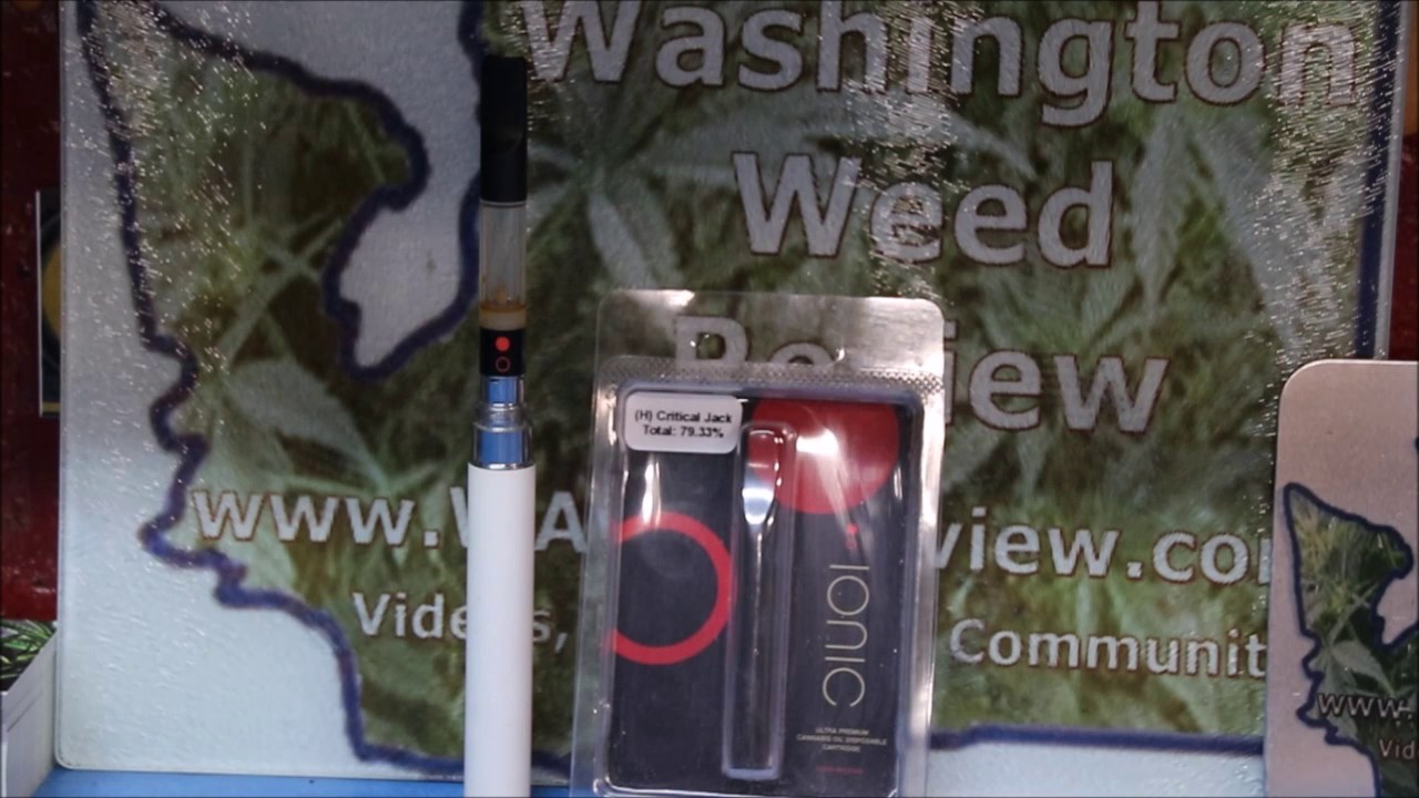 Ionic Critical Jack Marijuana Oil Cartridge review, Legal Weed Review 420