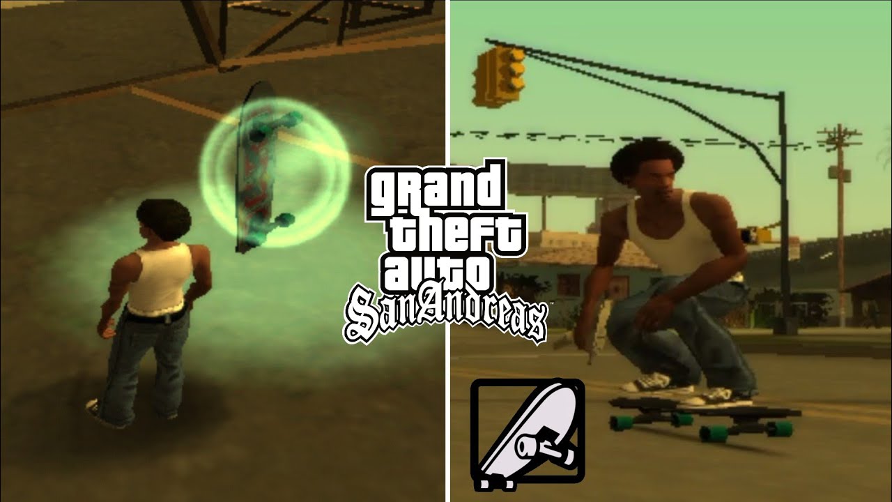 Mod Skateboard - GTA SA Android