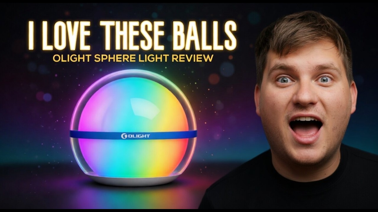 Olight Sphere Lights Review - Unboxing, Setup and Magical Glow!