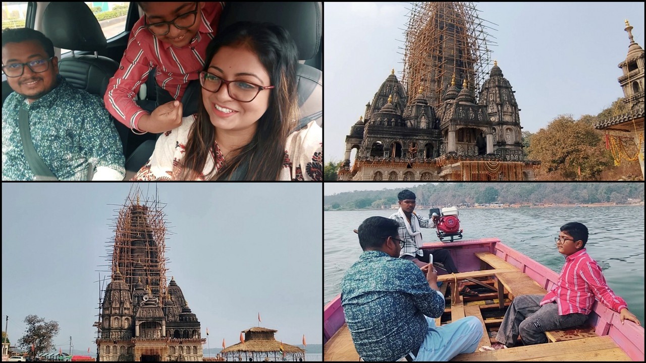 #lifestylevlog #lifestyle #bengalivlog | Onakona Mandir | Raipur| Chhattisgarh| Aponjon Bengali Vlog