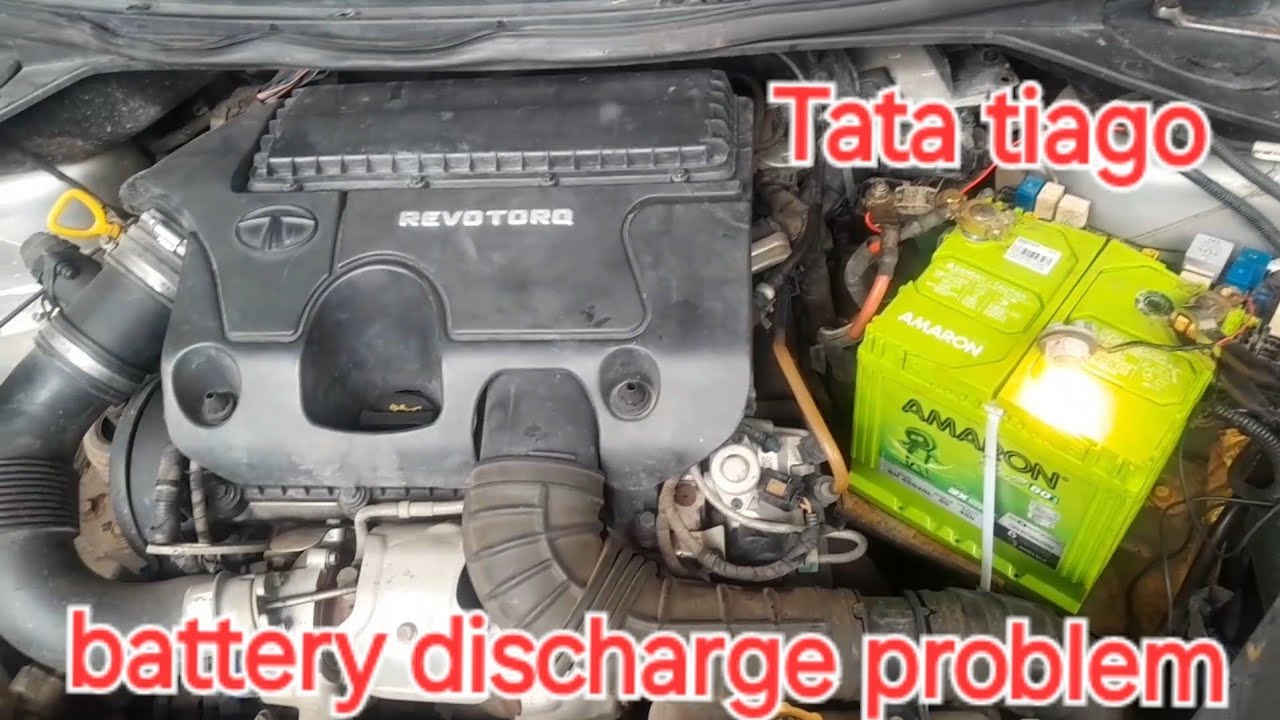 Tata tiago battery discharge problem solve/ Tata tiago battery down hone ka problem