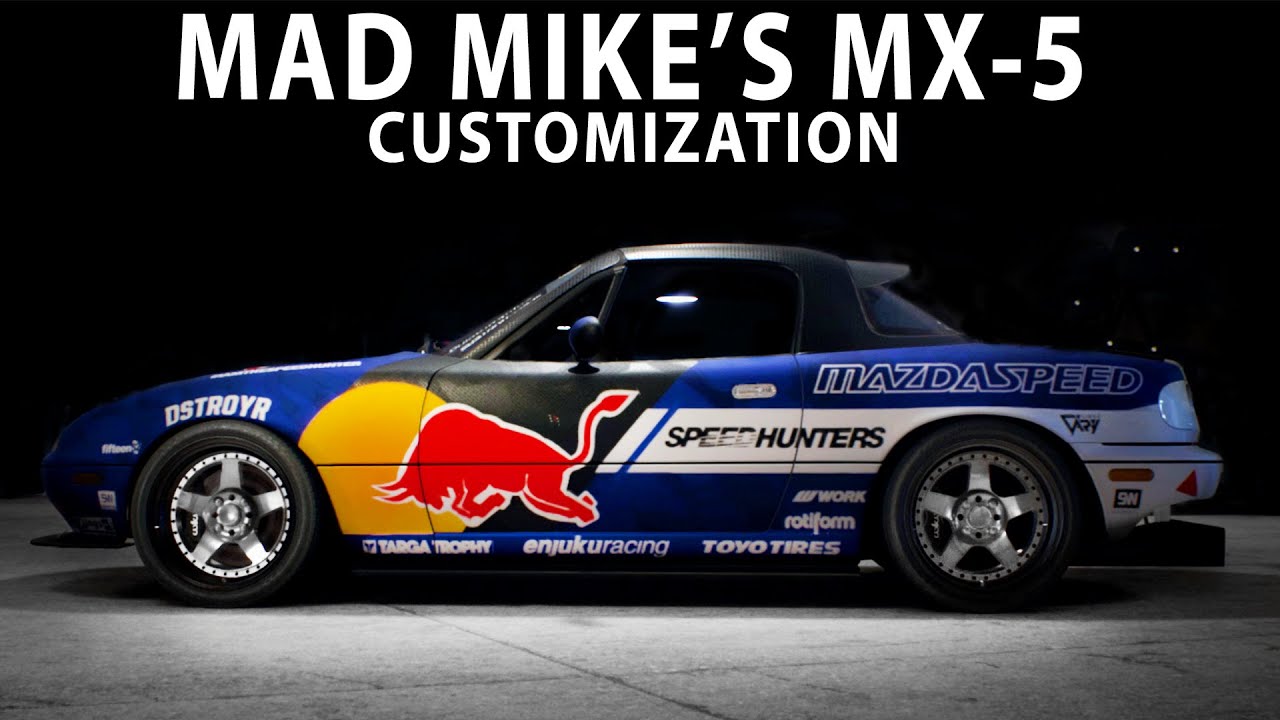 NFS 2015 - Mad Mike’s MX-5 (Cinematic / Speed Art / Customization / PC)