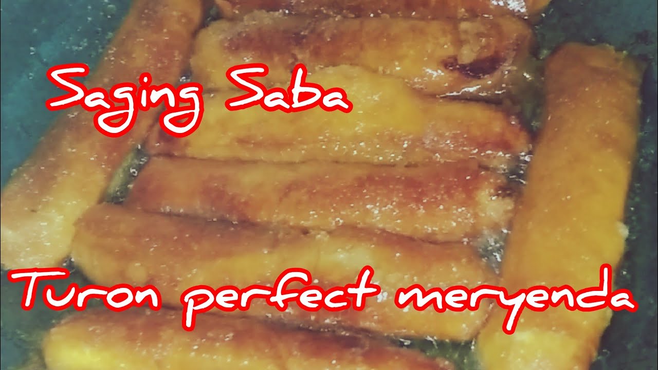 BANANA TURON MY VERSION HOW TO MAKE