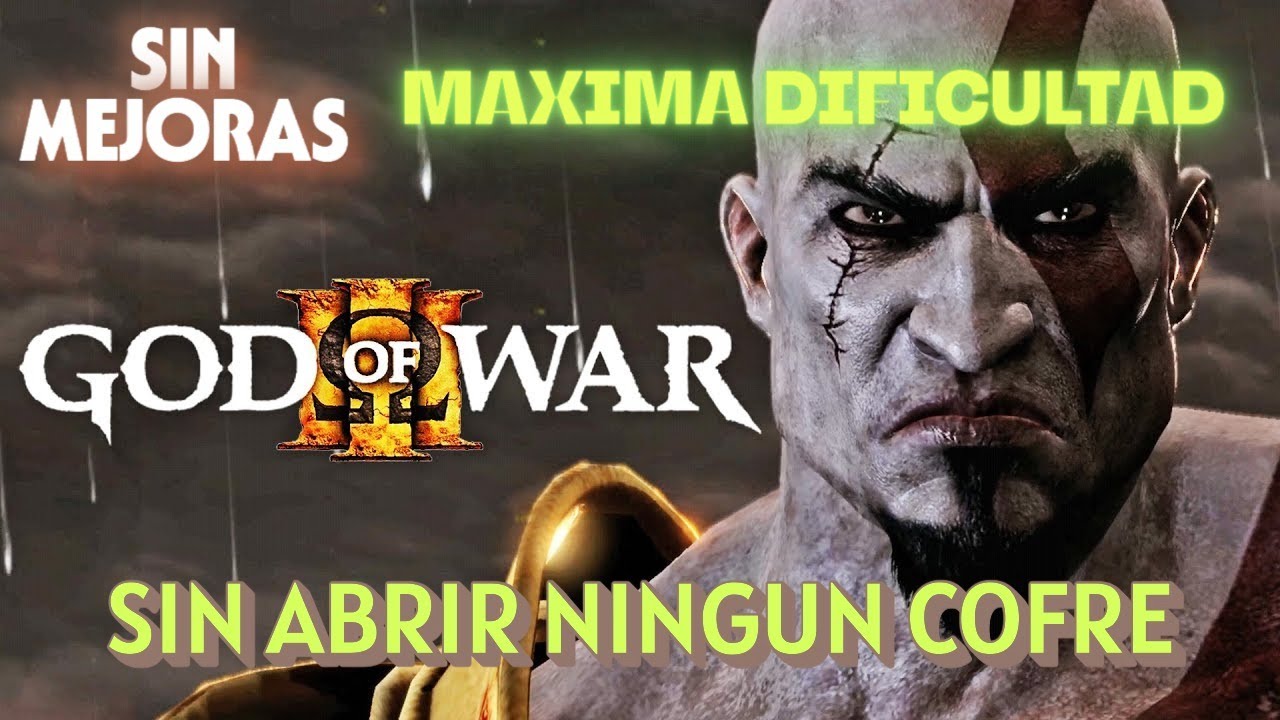 GOD OF WAR 3, SIN MEJORAS, MAXIMA DIFICULTAD..